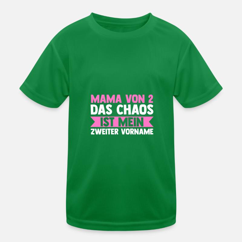 Maman de 2 enfants T-shirt sport Enfant