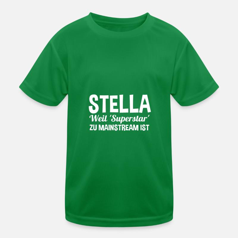 First name Stella Kids Functional T-Shirt