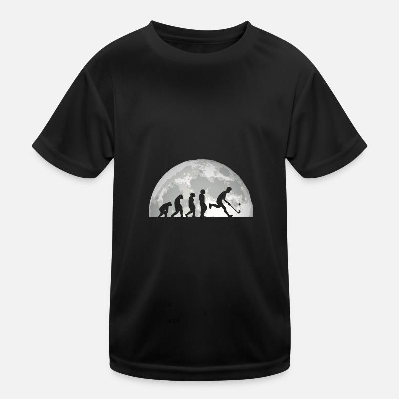 Feldhockeyspieler Evolution Feldhockey Kinder Funktions-T-Shirt