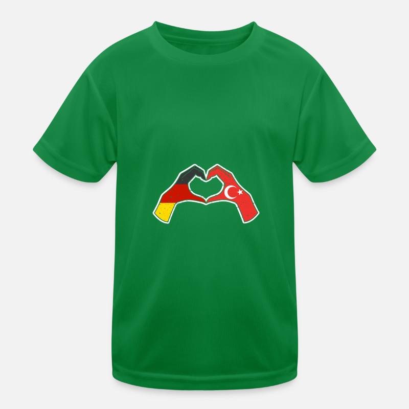 Turks Germany Turkey Kids Functional T-Shirt