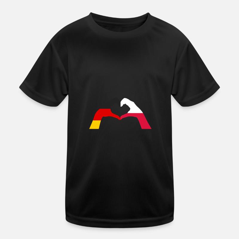 Pôle : Allemagne, Pologne T-shirt sport Enfant