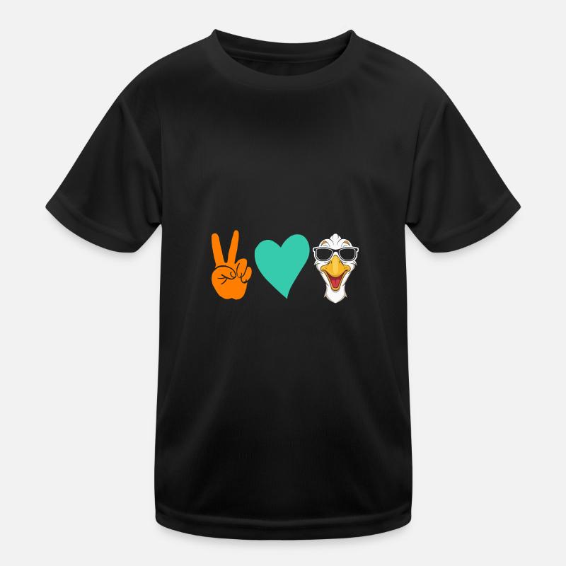 Gans Kinder Funktions-T-Shirt