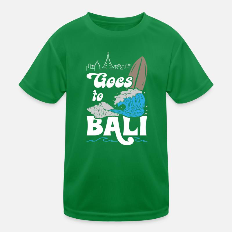 Va à Bali Surfing T-shirt sport Enfant
