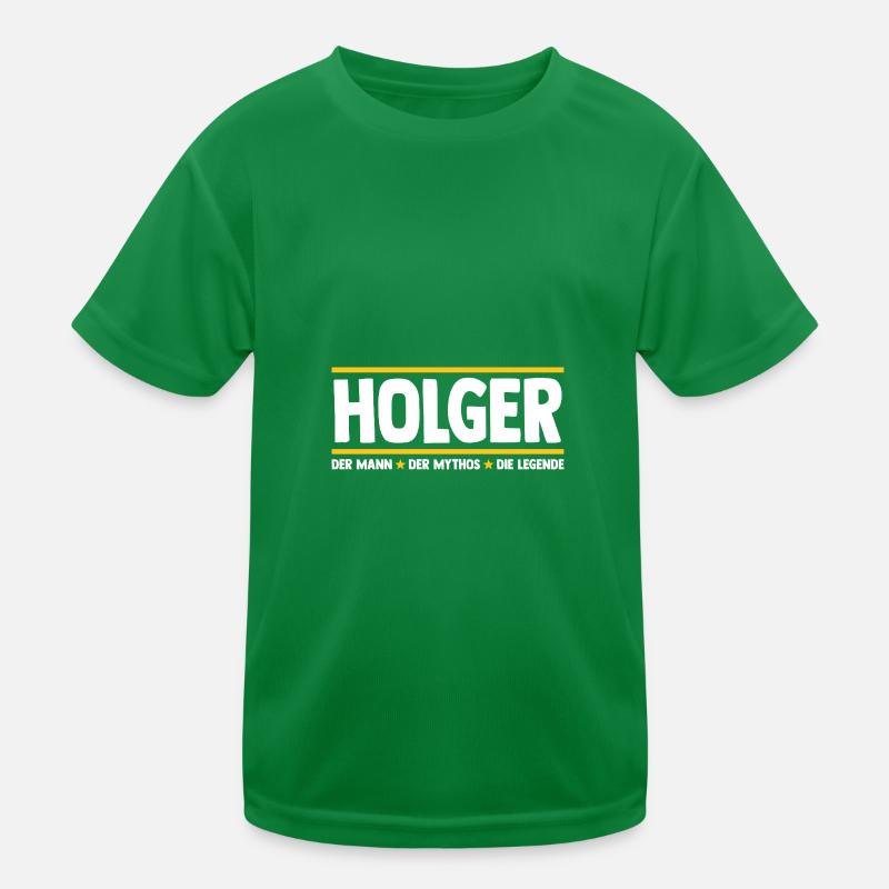 Holger Kinder Funktions-T-Shirt
