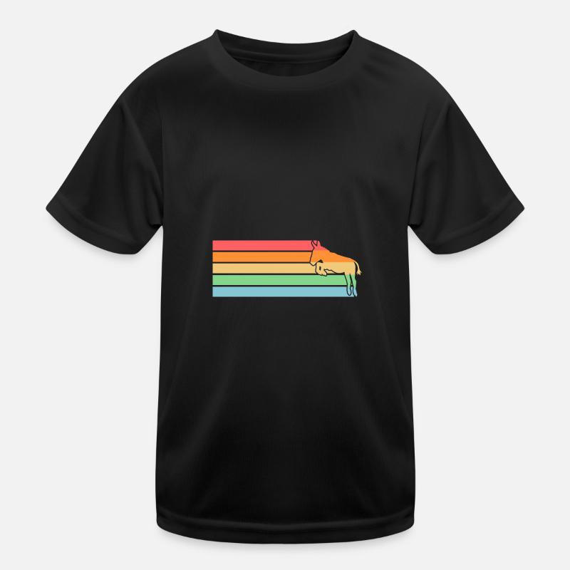 Esel Kinder Funktions-T-Shirt