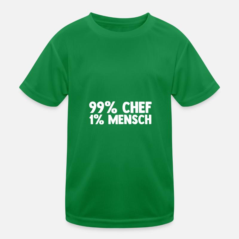 Teamleiter Chef Abschied Kinder Funktions-T-Shirt