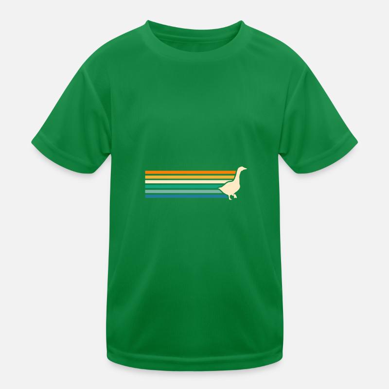 Gans Kinder Funktions-T-Shirt