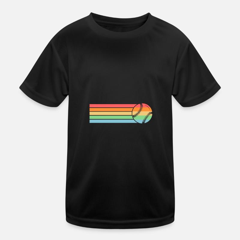 Joueur de baseball Baseball T-shirt sport Enfant