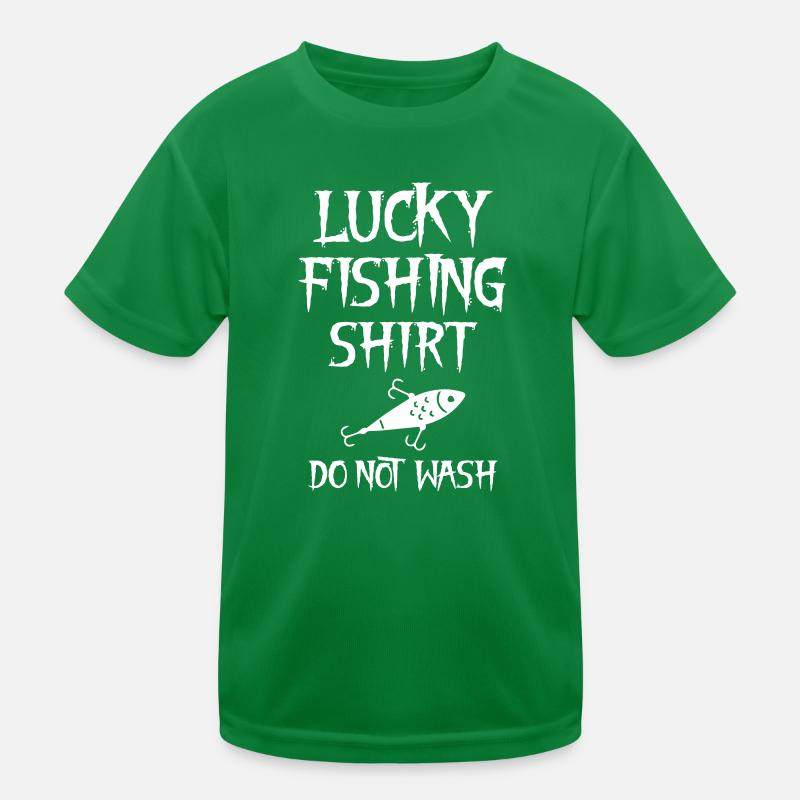 Pêche chanceuse T-shirt sport Enfant