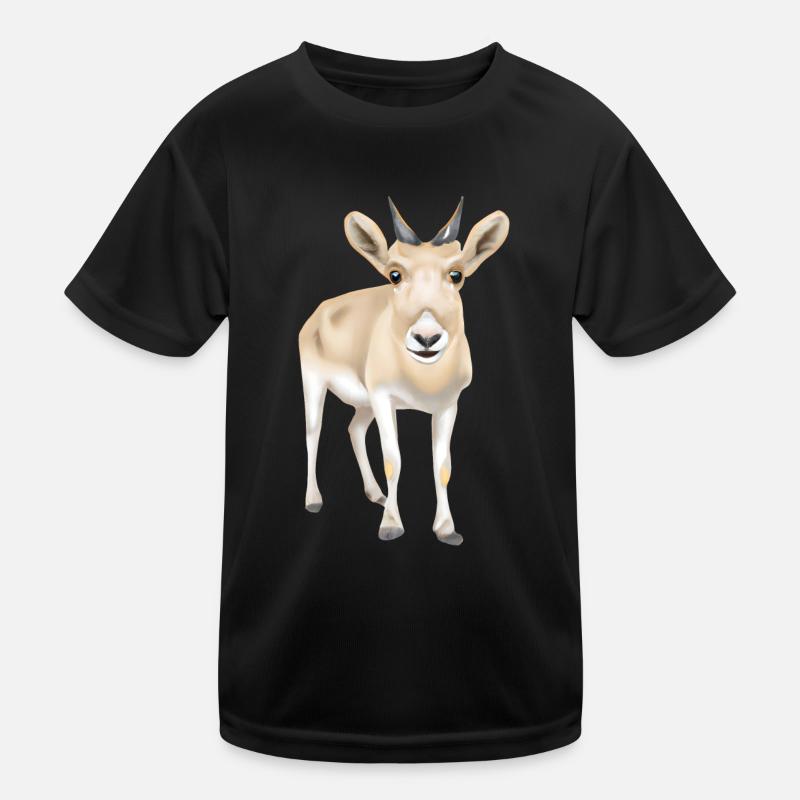 Saiga-Antilope Kinder Funktions-T-Shirt