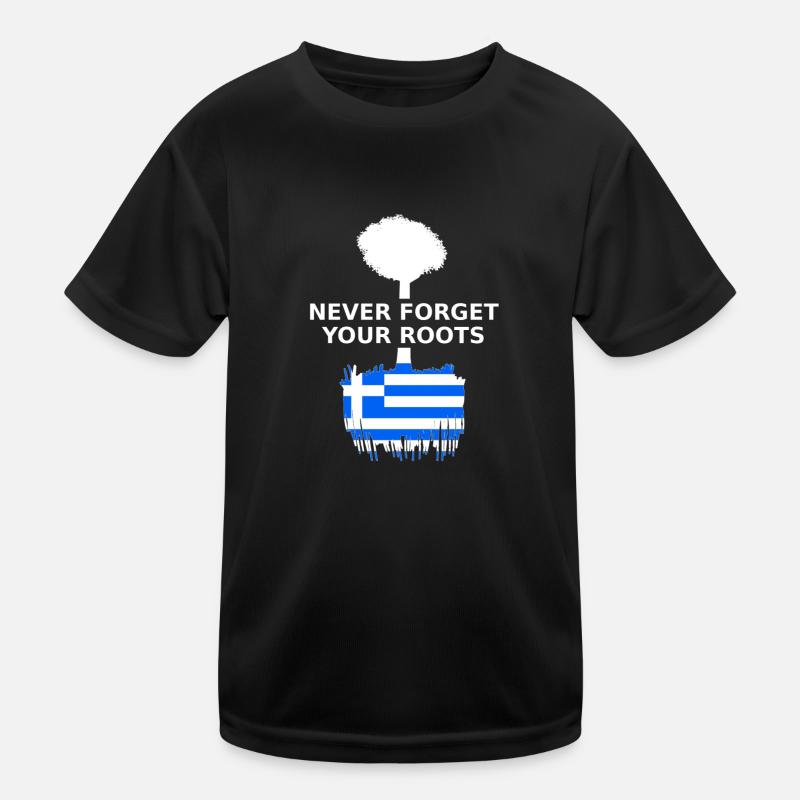 Grèce Grèce Racines grecques T-shirt sport Enfant