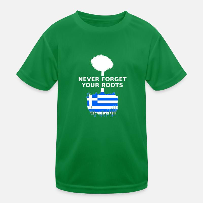Grèce Grèce Racines grecques T-shirt sport Enfant