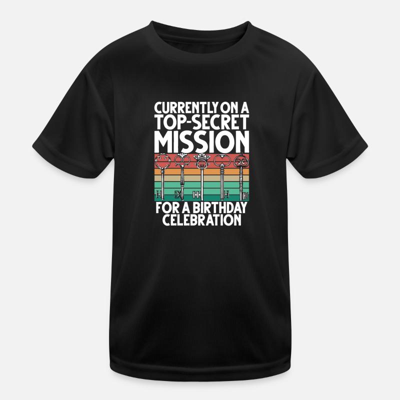 Escape Room Kids Functional T-Shirt