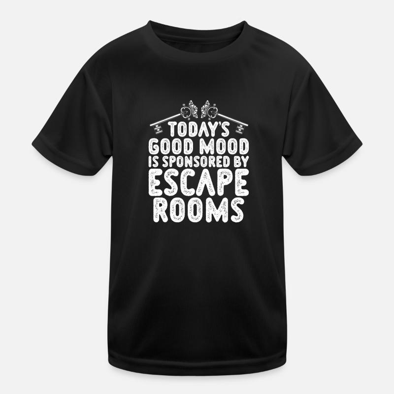 Escape Room Kids Functional T-Shirt