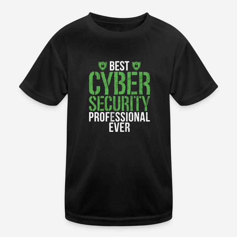 Piratage informatique en cybersécurité T-shirt sport Enfant