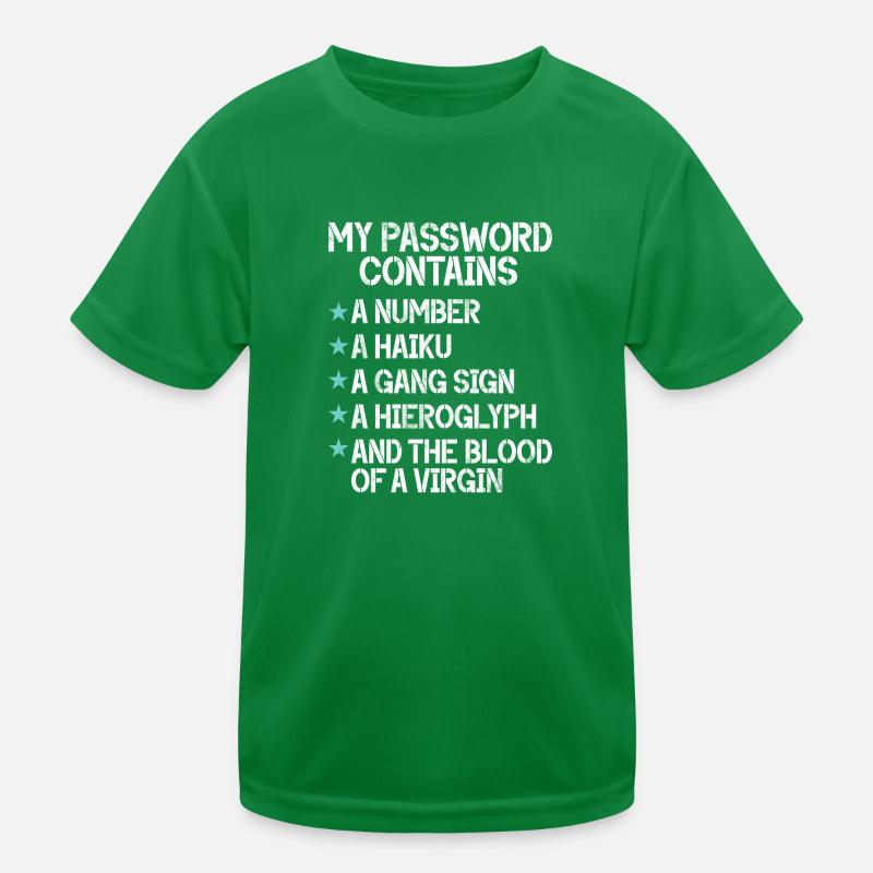 Cyber-sicherheits-hacker-hacking Kinder Funktions-T-Shirt