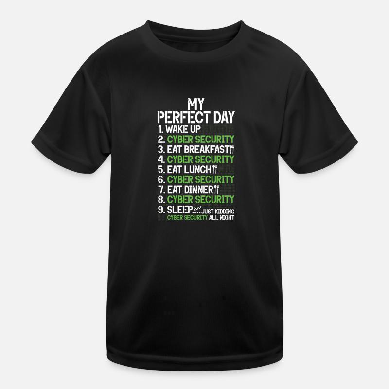 Piratage informatique en cybersécurité T-shirt sport Enfant