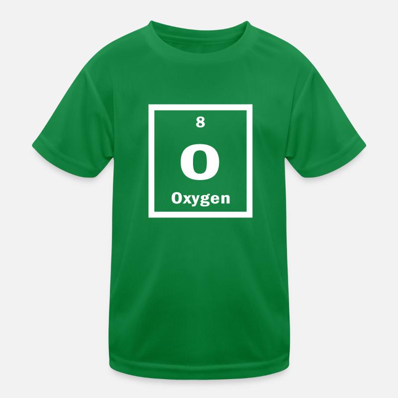 Oxygen O Periodic Table of Elements Science Kids Functional T-Shirt