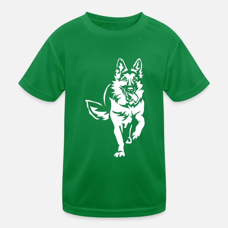 German Shepherd "Black Edition" Kids Functional T-Shirt