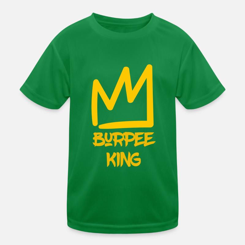 Burpee King Kinder Funktions-T-Shirt
