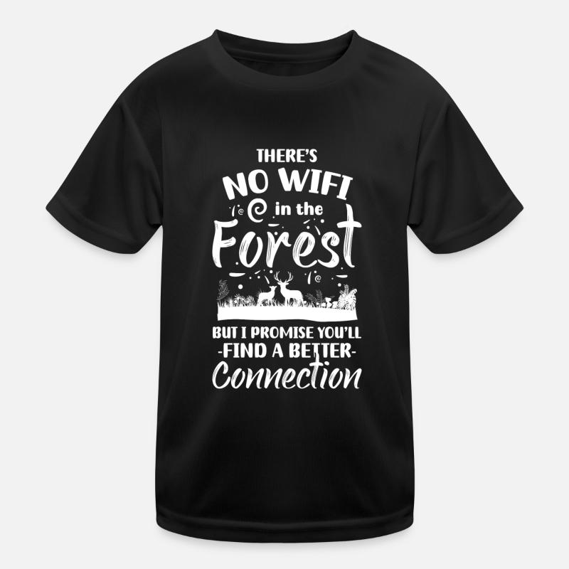 Nature Recreation Kids Functional T-Shirt