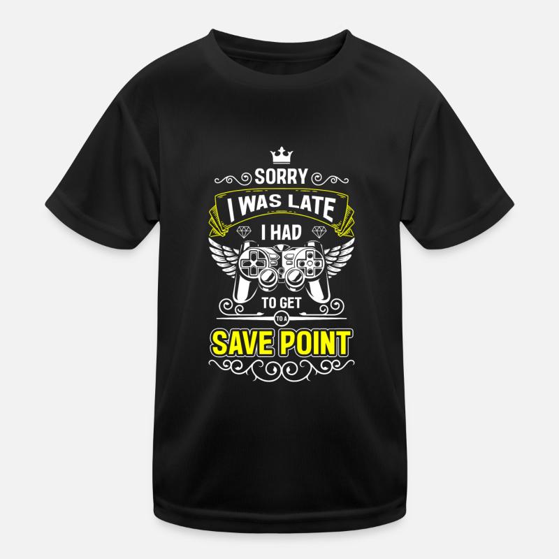 Nerd Online Game Tournament Game Over Kids Functional T-Shirt