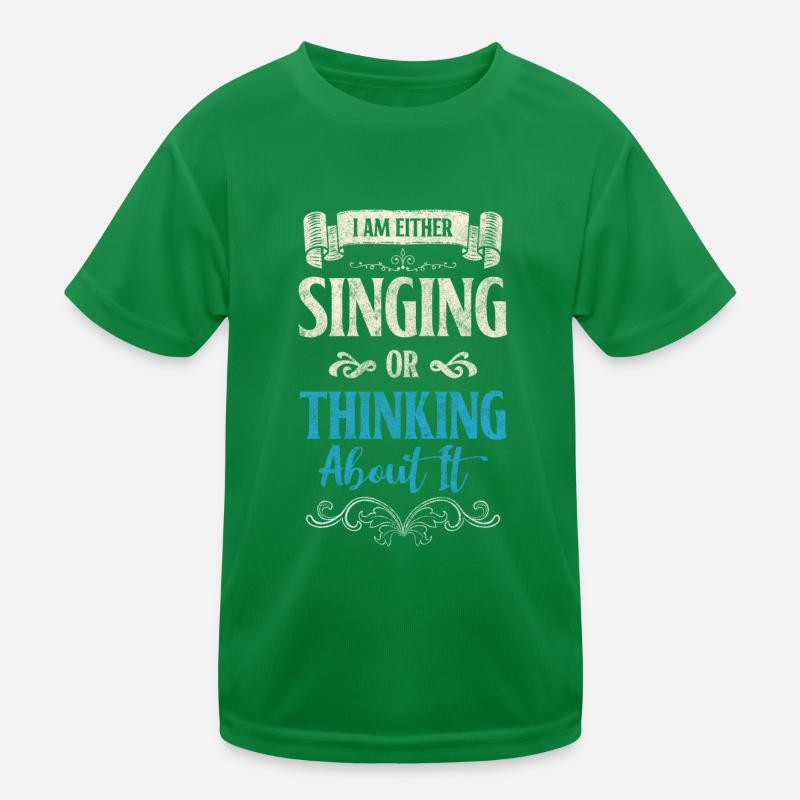 Musique, Passion, Chorale, Performance T-shirt sport Enfant