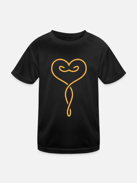 endometriosis - Kids Functional T-Shirt - black - Front