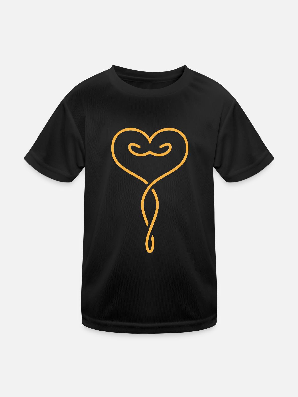 endometriosis - Kids Functional T-Shirt - black - Front