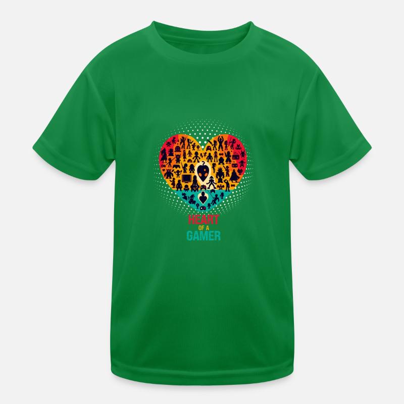 Retro Gaming Player Arcade Geschenk Kinder Funktions-T-Shirt
