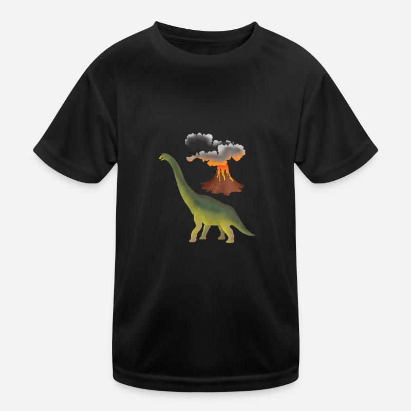 Dino et vulcain T-shirt sport Enfant