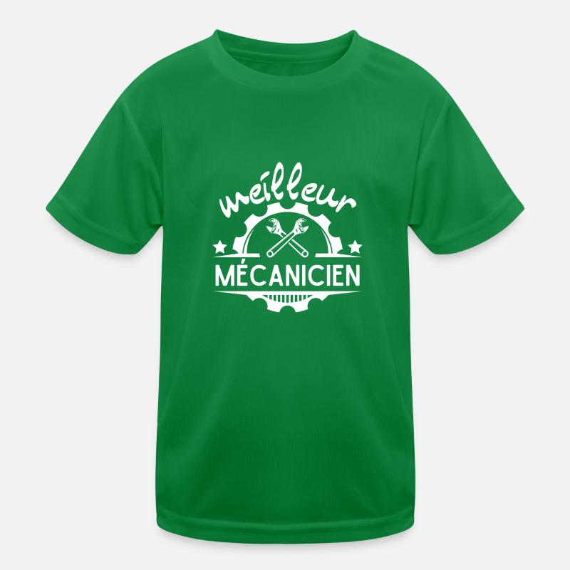 BEST MECHANIC Kids Functional T-Shirt
