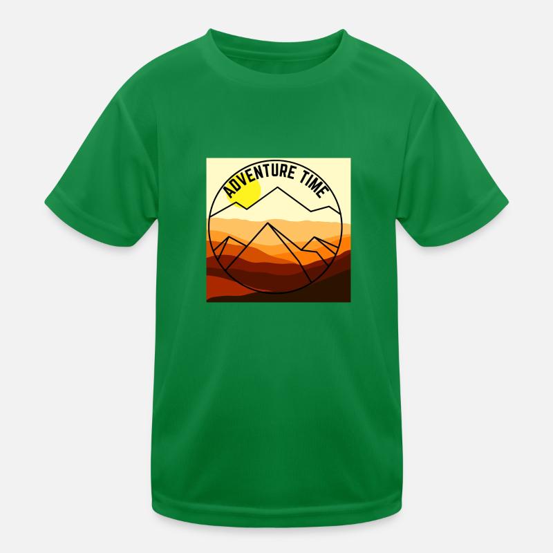 Adventure Kinder Funktions-T-Shirt