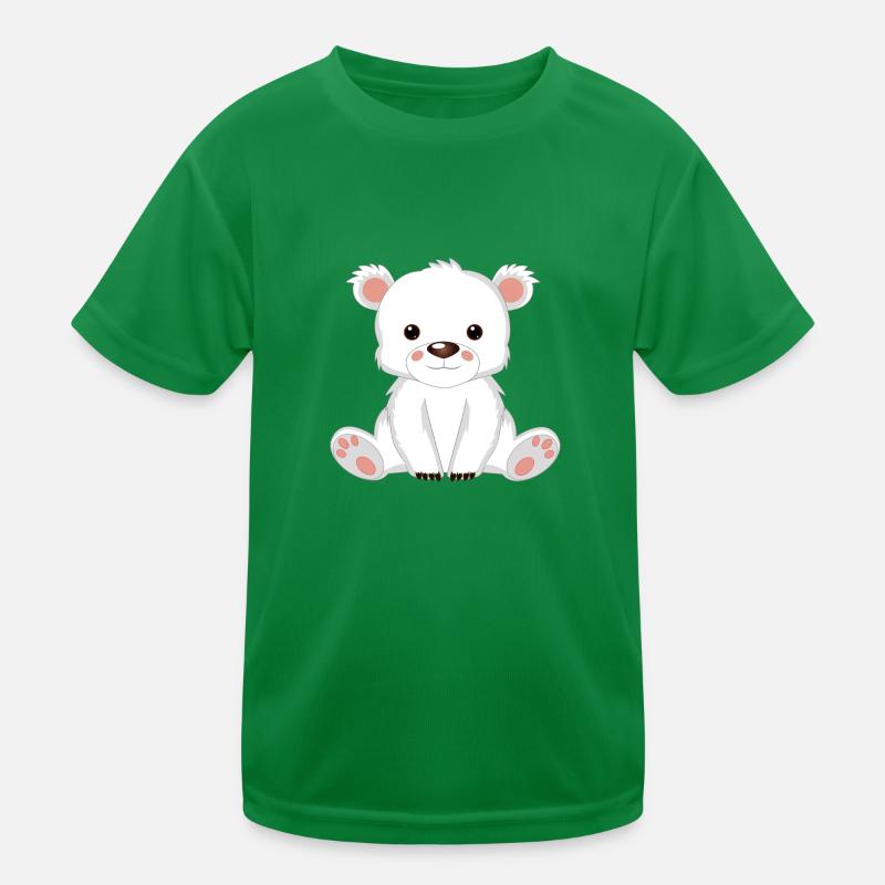 Polar bear Kids Functional T-Shirt