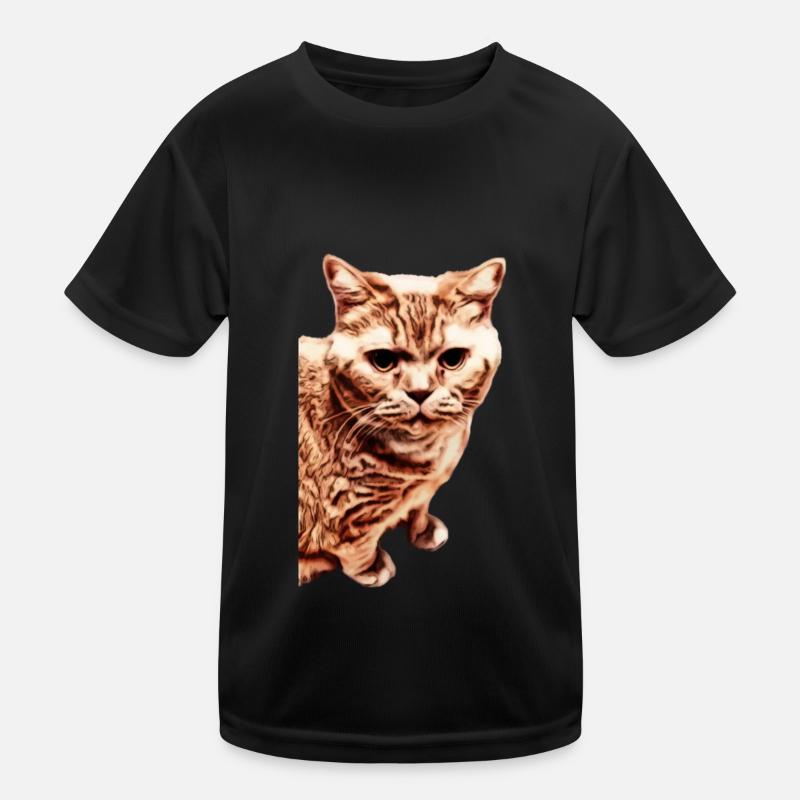 britisch Kurzhaar Katze Kinder Funktions-T-Shirt