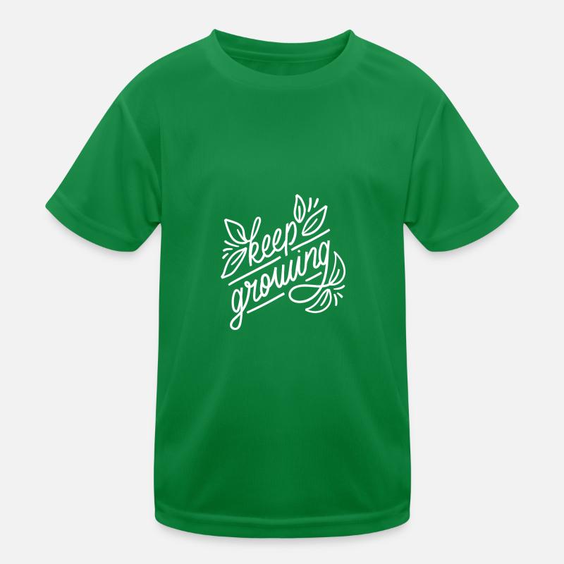 Garten Tag Hobbygärtner Kleingärtner keep growing Kinder Funktions-T-Shirt