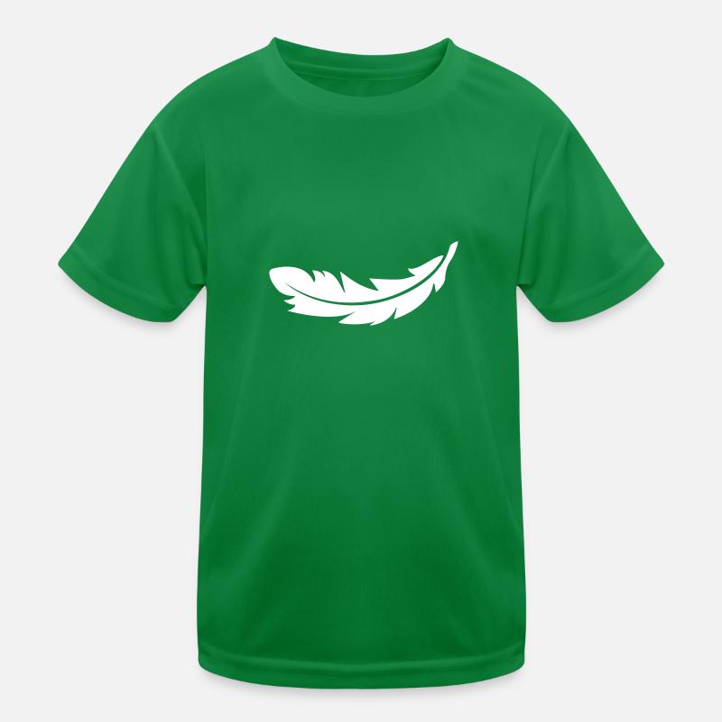 Feder Kinder Funktions-T-Shirt