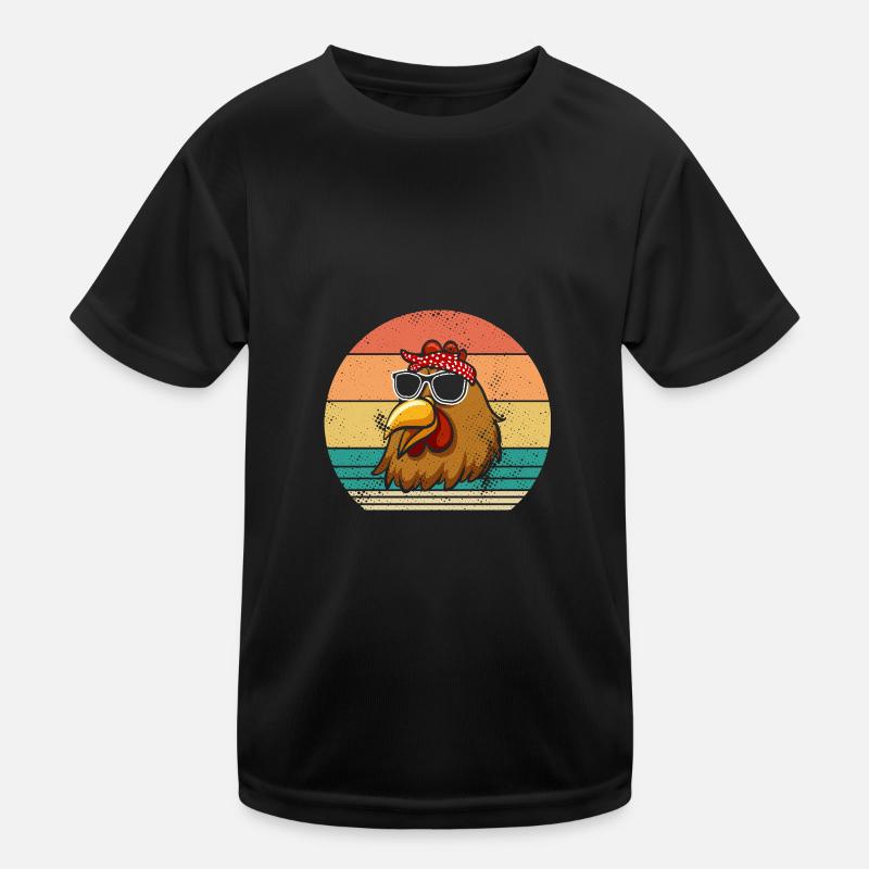 Chickens Hen Kids Functional T-Shirt