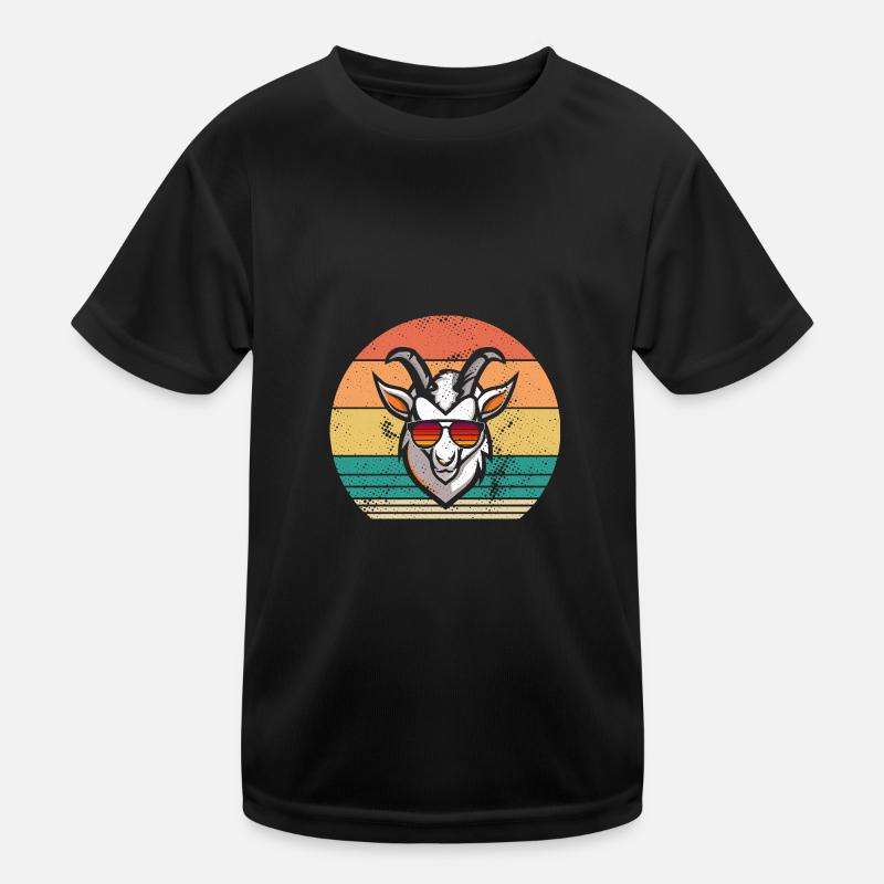 Goats Kids Functional T-Shirt