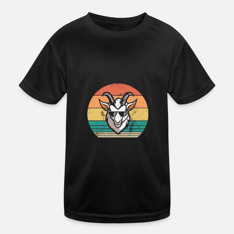 Goats Kids Functional T-Shirt