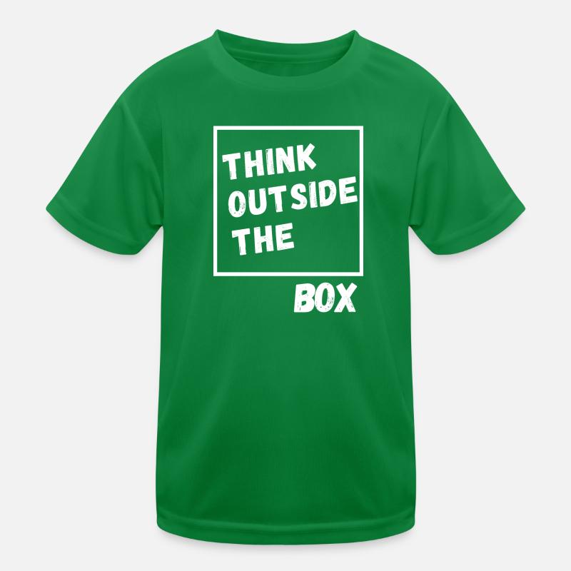 Sortez des sentiers battus. Penser différemment T-shirt sport Enfant