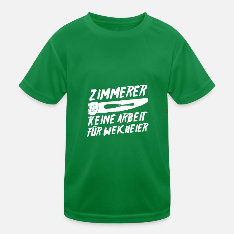 Zimmermann Zimmerer Kinder Funktions-T-Shirt