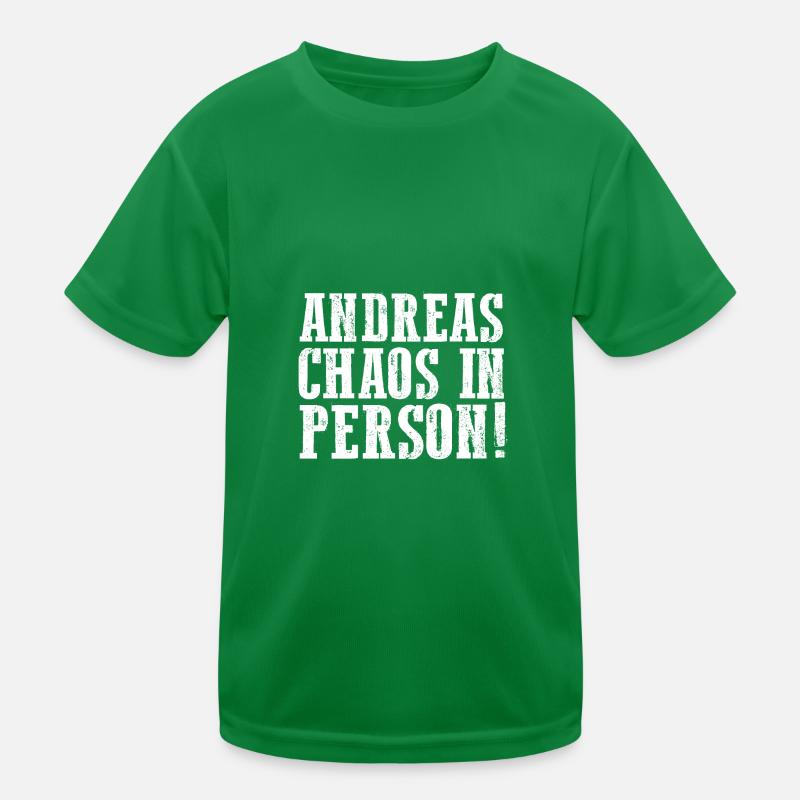Prénom Andreas T-shirt sport Enfant