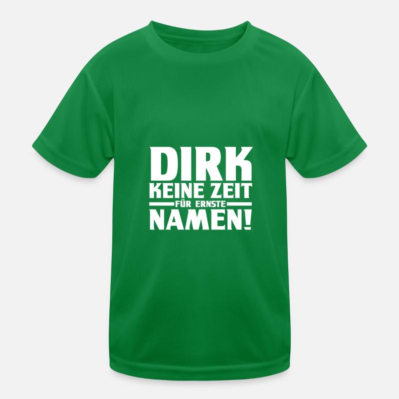 Prénom Dirk T-shirt sport Enfant