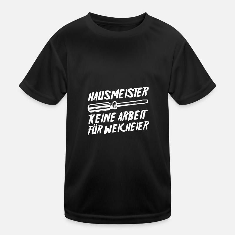 Facility Manager Caretaker Caretaker Kids Functional T-Shirt