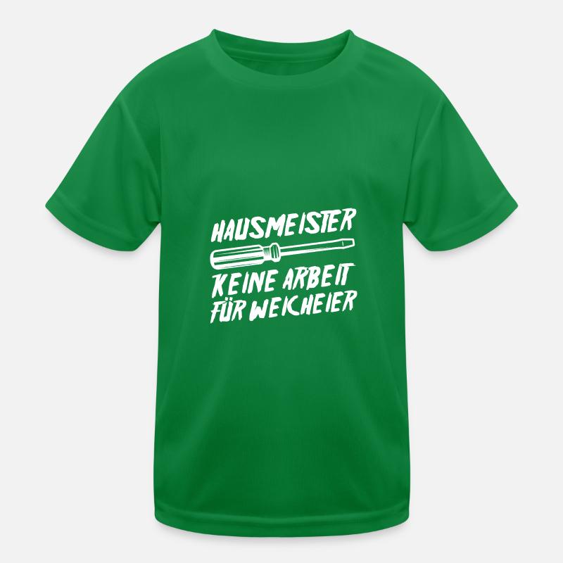 Facility Manager Caretaker Caretaker Kids Functional T-Shirt