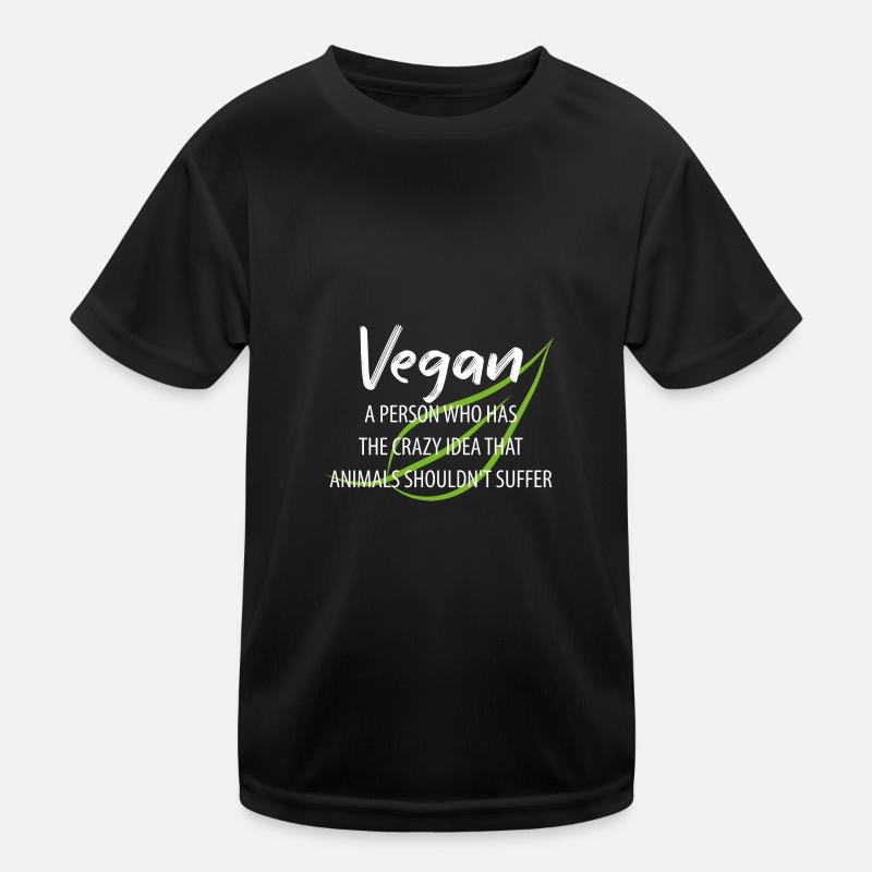 Végétalien Végétalien Bien-être animal Végétarien Végétarien T-shirt sport Enfant