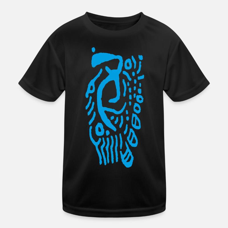 Wikinger Tribal Kinder Funktions-T-Shirt