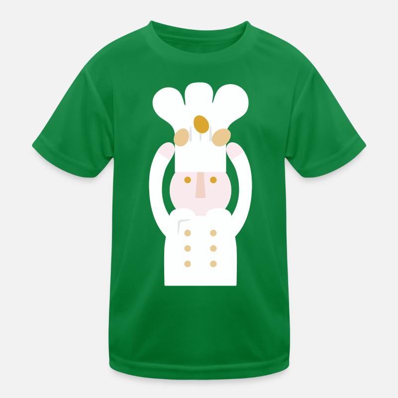 Ja, Chef l kein Text Kinder Funktions-T-Shirt