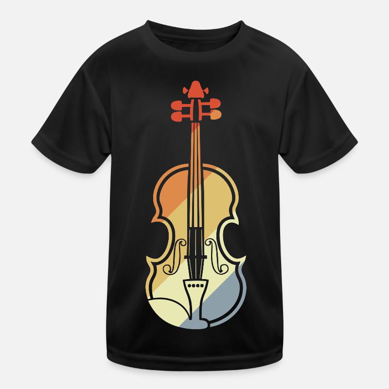 Dessin Violon Vintage T-shirt sport Enfant